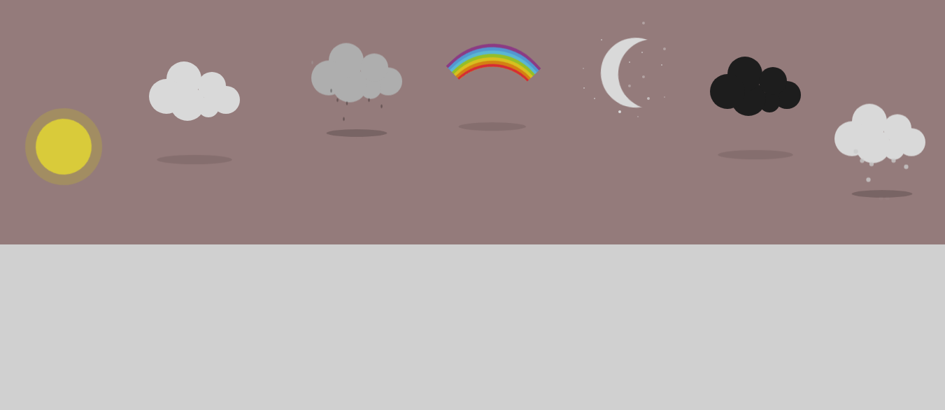 Create Weather Animation Icons with HTML & CSS – Darlic®Bits – Darlic®Bits